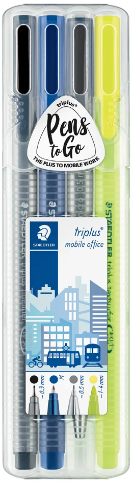 STAEDTLER Set d'écriture triplus mobile office