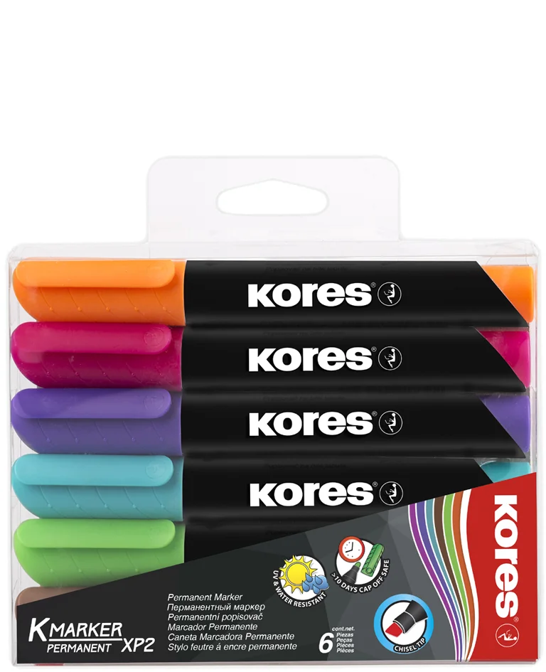 Kores Marqueur permanent 'K MARKER', pointe biseautée Grand Paris Fournitures Kores Marqueur permanent 'K MARKER', pointe biseautée – Image 3
