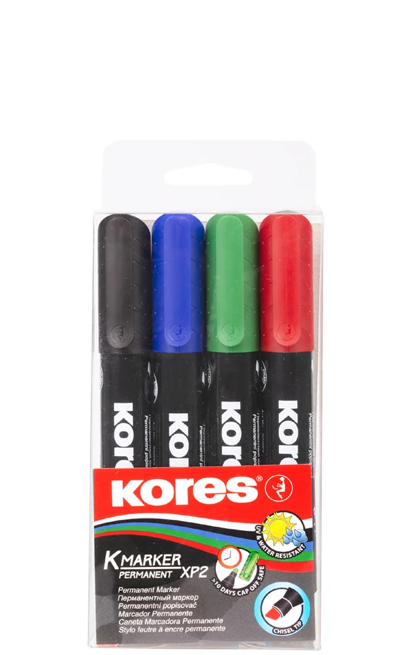 Kores Marqueur permanent 'K MARKER', pointe biseautée Grand Paris Fournitures Kores Marqueur permanent 'K MARKER', pointe biseautée – Image 4