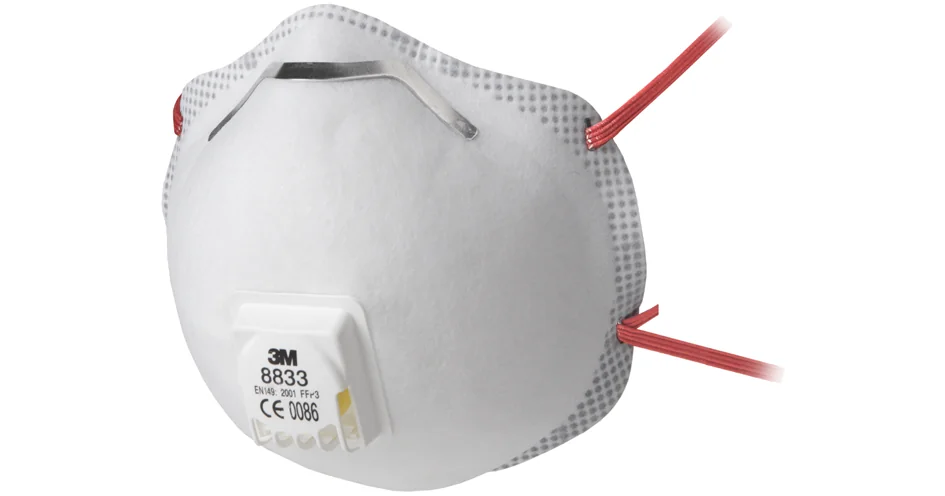 3M masque de protection respiration 8833 - classique,