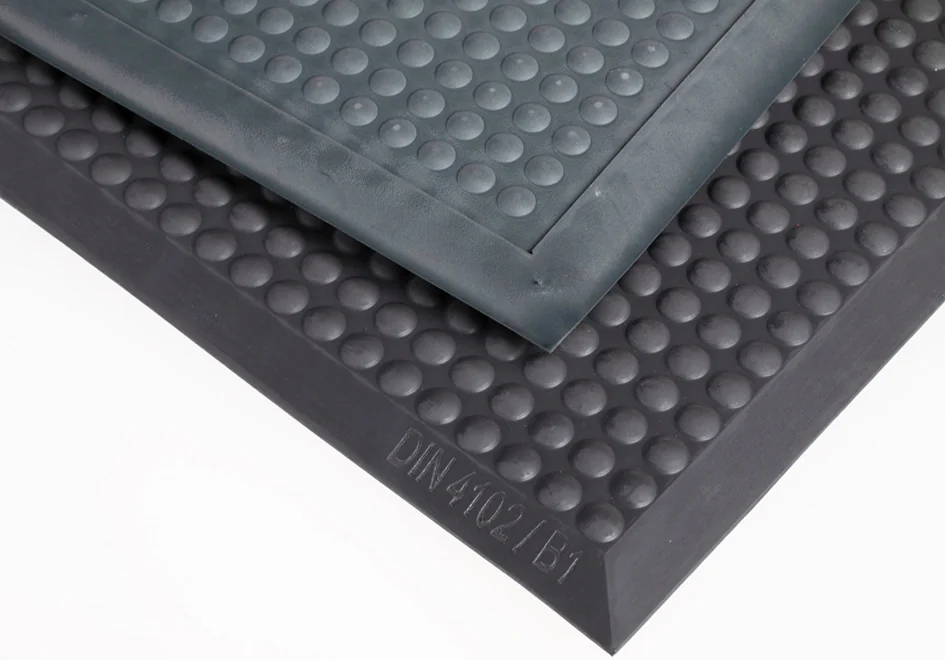 miltex Tapis poste de travail Yoga Ergo Fire, 650 x 950 mm