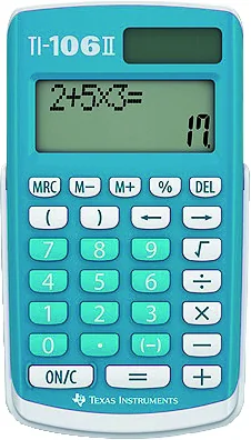 TEXAS INSTRUMENTS Calculatrice de poche TI-106 II