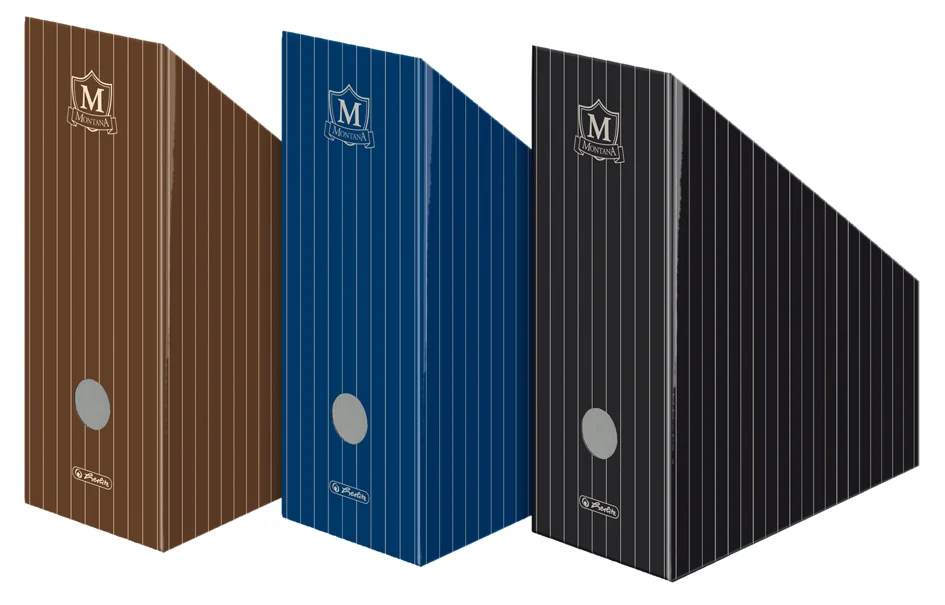 herlitz Porte-revues Montana en carton ondulé