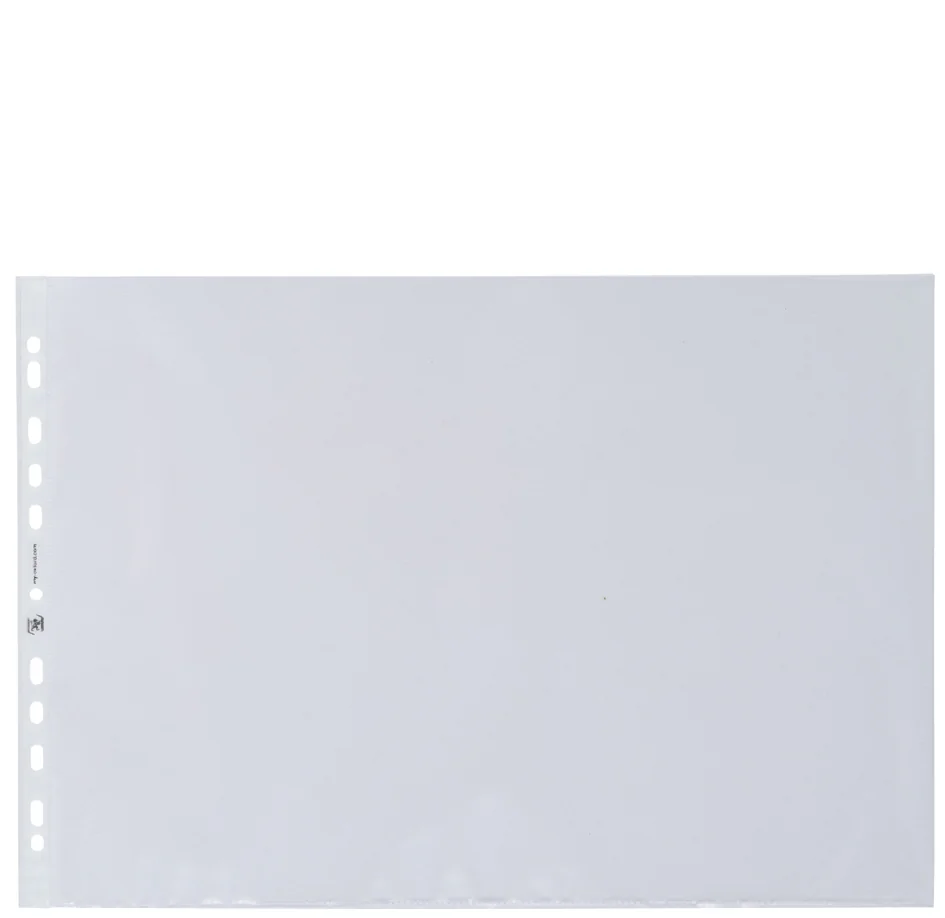 Oxford Pochette perforée, format A3 portrait, PP, 0,09 mm Grand Paris Fournitures Oxford Pochette perforée, format A3 portrait, PP, 0,09 mm – Image 4