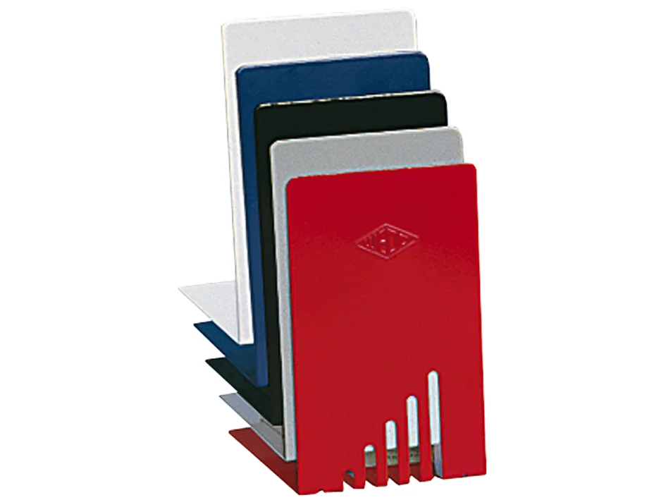 WEDO Serre-livres, (L)140 x (P)140 x (H)85 mm, gris lumière