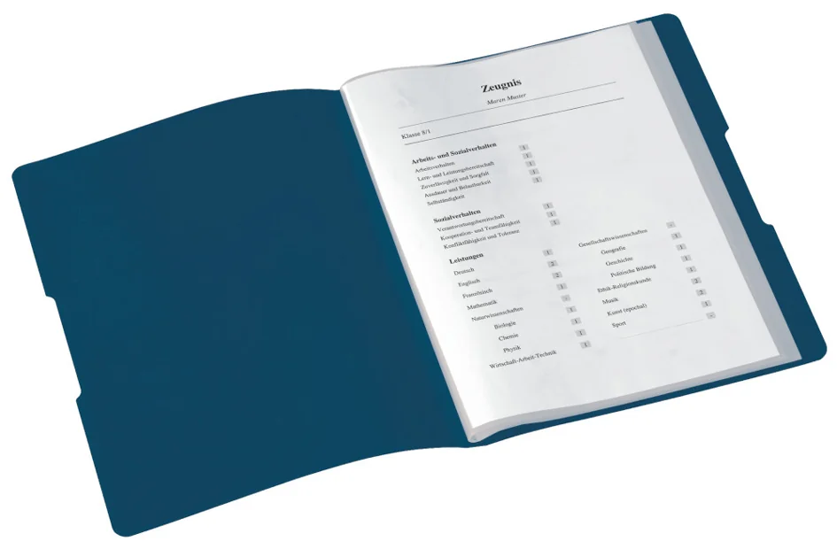 herlitz Sichtbuch easy orga to go "Zeugnisse", dunkelblau
