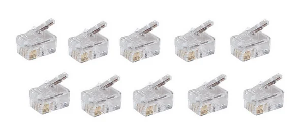 shiverpeaks BASIC-S Connecteur modulaire RJ10/14, non blindé