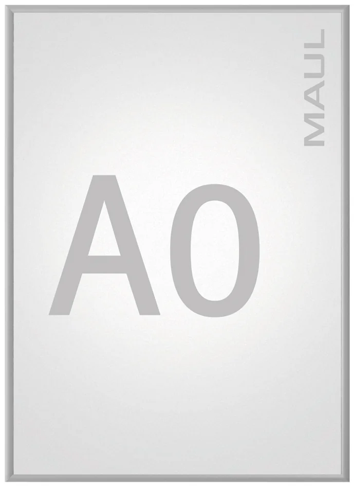 MAUL Cadre pour affiches Standard, A2, cadre en aluminium