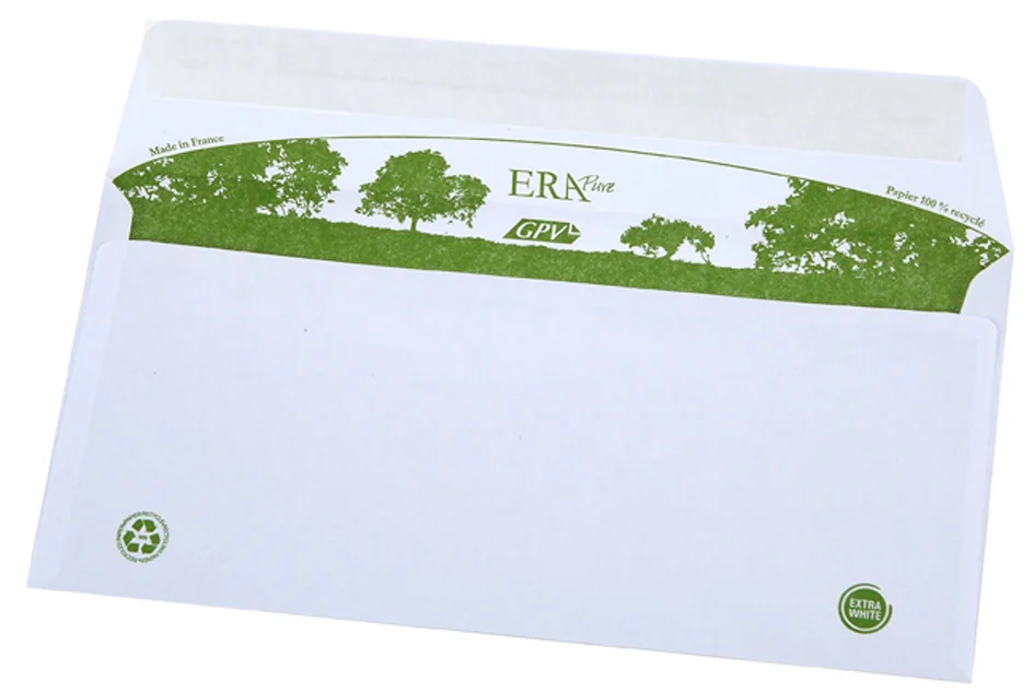 GPV Enveloppes ERAPure, C6, 114 x 162 mm, sans fenêtre Grand Paris Fournitures GPV Enveloppes ERAPure, C6, 114 x 162 mm, sans fenêtre – Image 2