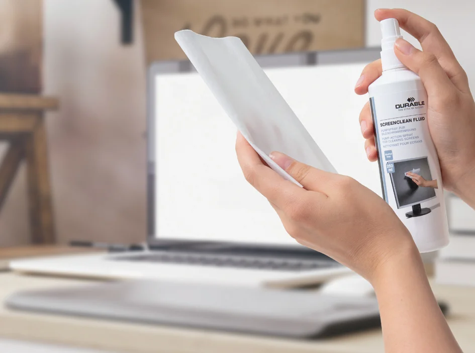 DURABLE Nettoyant pour écrans SCREEN FLUID, 250 ml