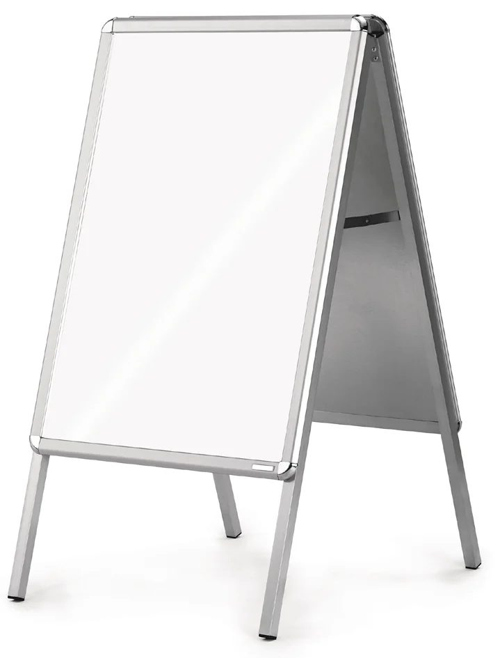 magnetoplan Chevalet publicitaire SP, A2, argent/argent