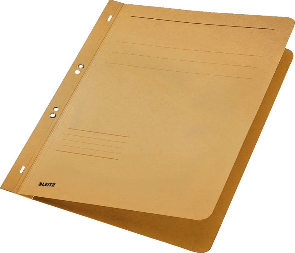 LEITZ chemise à oeillet, carton manila, format A4, rouge