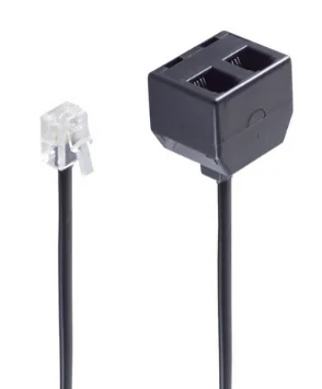 shiverpeaks BASIC-S Adaptateur Y pour combiné téléphonique