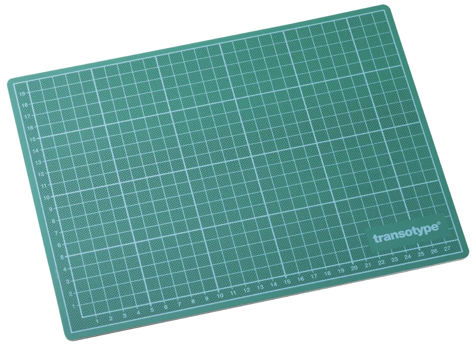 transotype Tapis de découpe, (L)300 x (P)220 x (H)3 mm