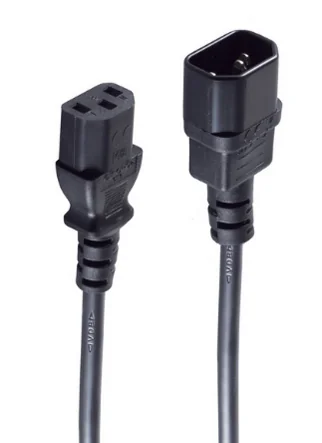 shiverpeaks BASIC-S Fiche mâle 3 broches - câble de rallonge