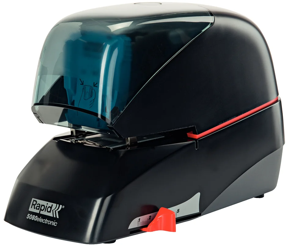 Rapid Agrafeuse electrique Supreme 5080e, noir Grand Paris Fournitures Rapid Agrafeuse electrique Supreme 5080e, noir – Image 3