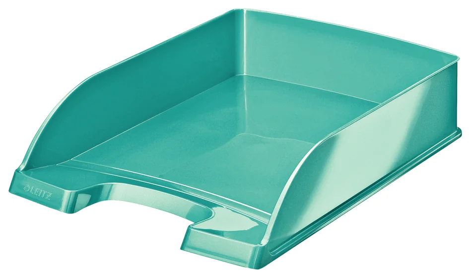 LEITZ Corbeille à courrier Plus WOW, A4, polystyrène, bleu Grand Paris Fournitures LEITZ Corbeille à courrier Plus WOW, A4, polystyrène, bleu – Image 7