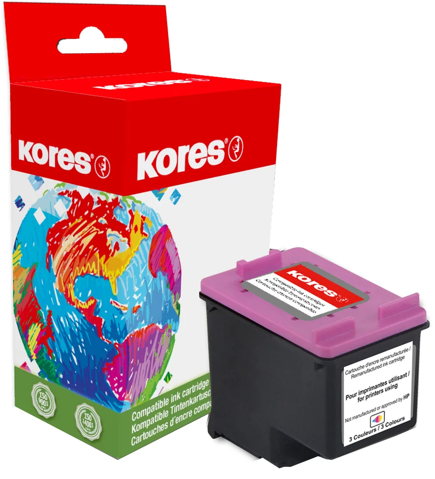 Kores Encre G1700ML remplace hp C8775EE/hp No.363