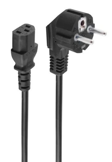 shiverpeaks BASIC-S Câble d'alimentation, 1,8 m, noir