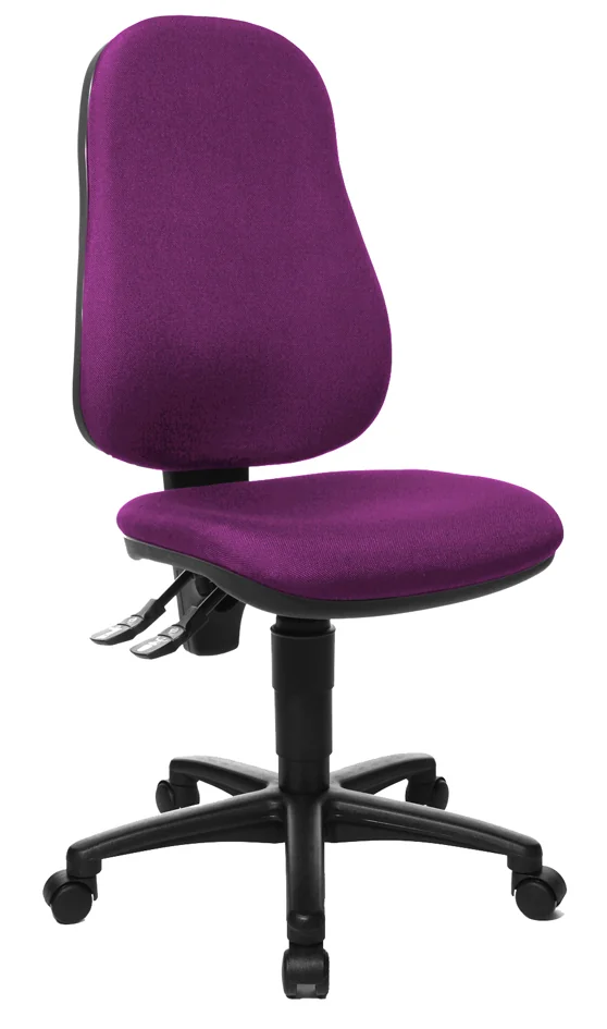 Nos chaises Topstar Grand Paris Fournitures Topstar Fauteuil de bureau 'Point 60', violet