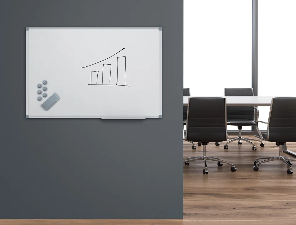 MAUL Tableau blanc MAULstandard émail, (L)450 x (H)300 mm