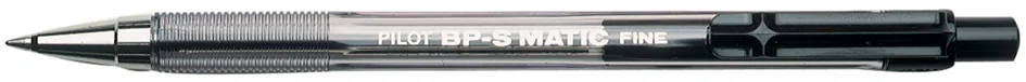 PILOT Stylo à bille rétractable BPS-Matic Fine, noir