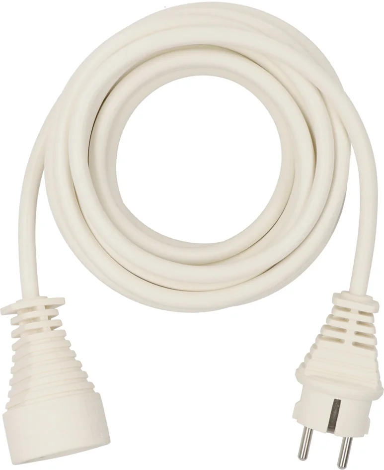 brennenstuhl Rallonge électrique, plastique, blanc, 3 m
