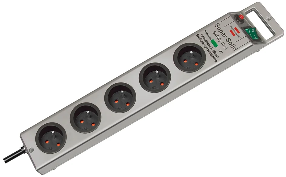 brennenstuhl Prolongateur multiprise 'Super-Solid', 5 prises