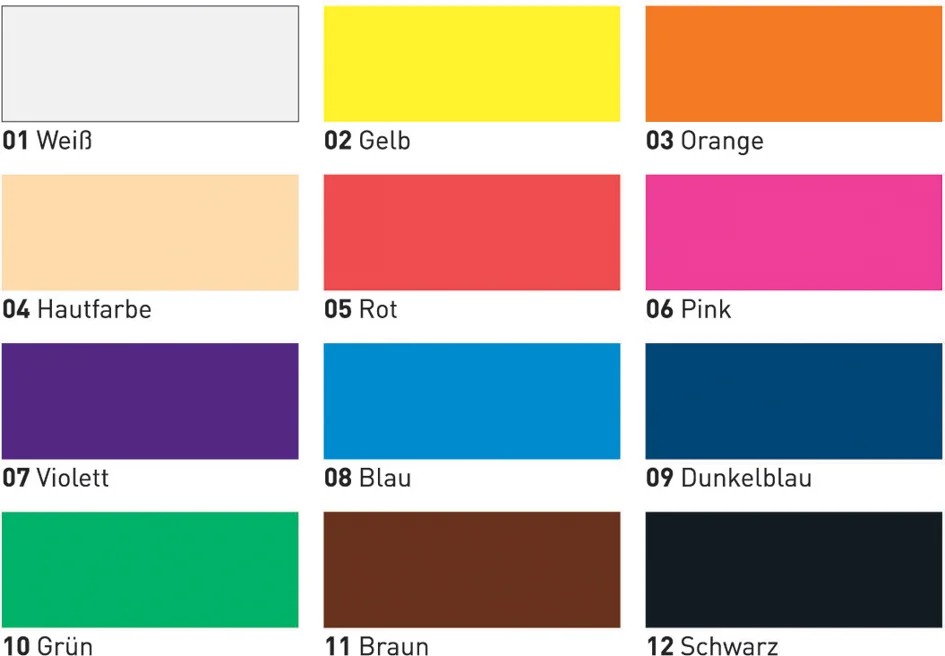 KREUL Gouache aux doigts 'MUCKI', 150 ml, rouge