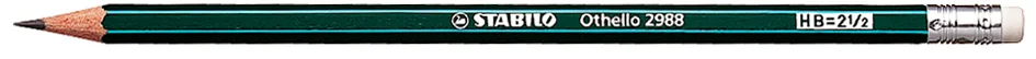 STABILO Crayon graphite Othello avec gomme, dureté: 2B
