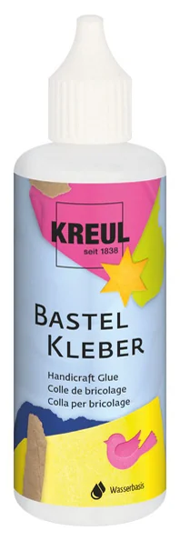 KREUL Colle de bricolage, dans un flacon en plastique, 80 ml