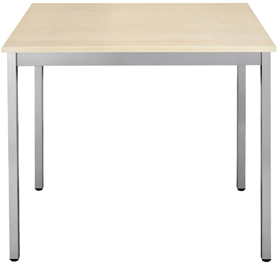 SODEMATUB Table universelle 168REA, 1600x800, érable/alu