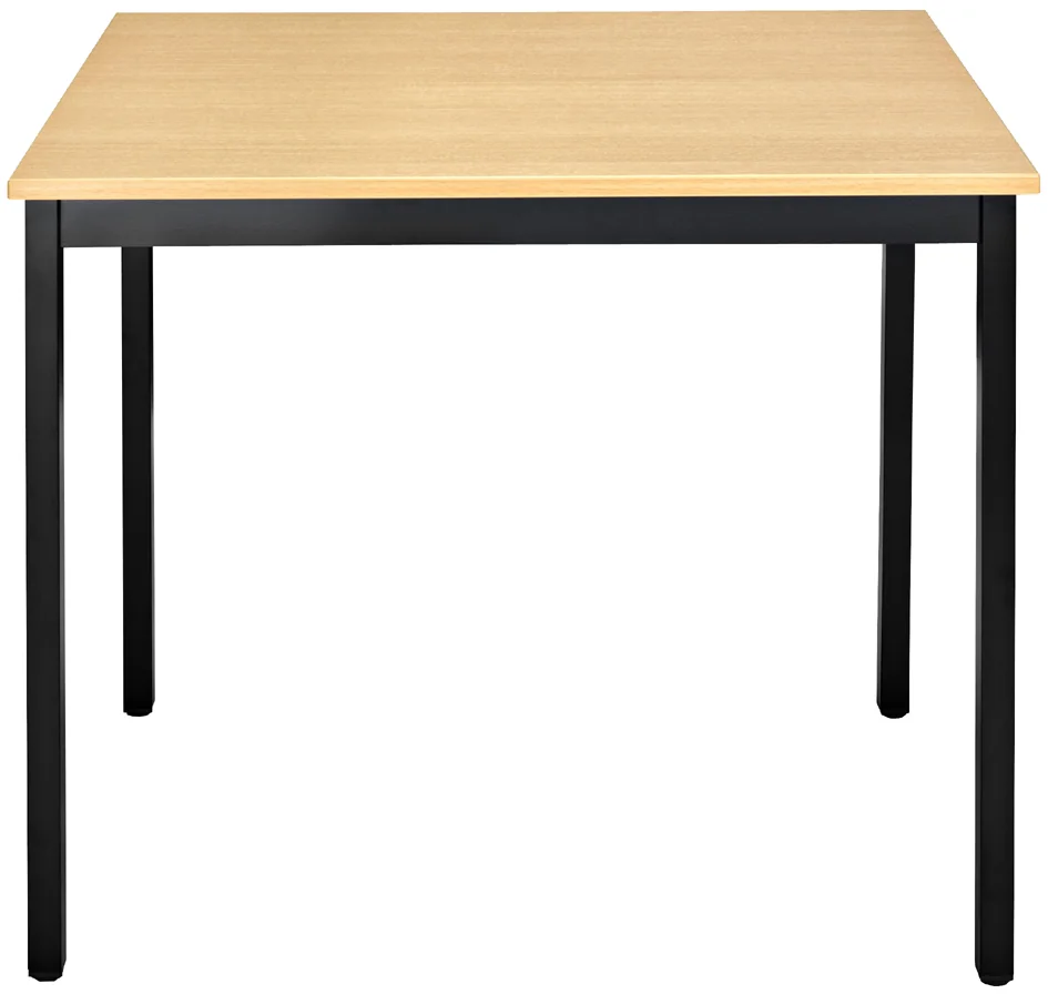 SODEMATUB Table universelle 76RHN, 700 x 600, hêtre/noir