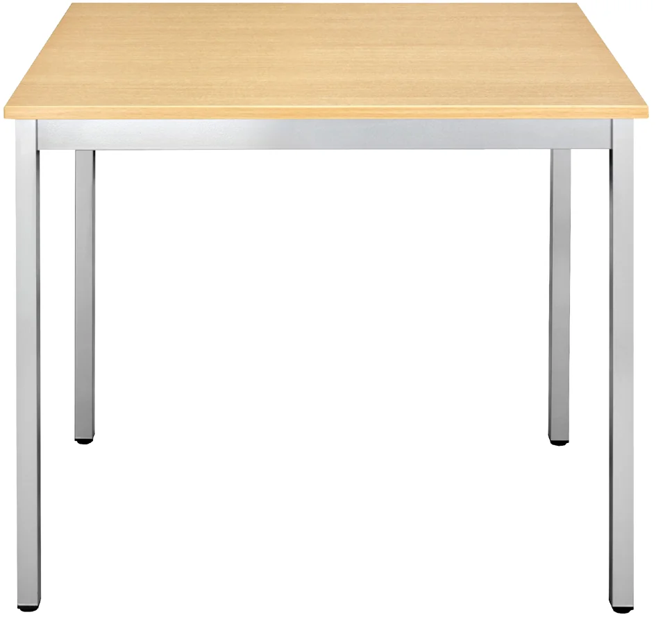 SODEMATUB Table universelle 148RHA, 1400 x 800, hêtre/alu