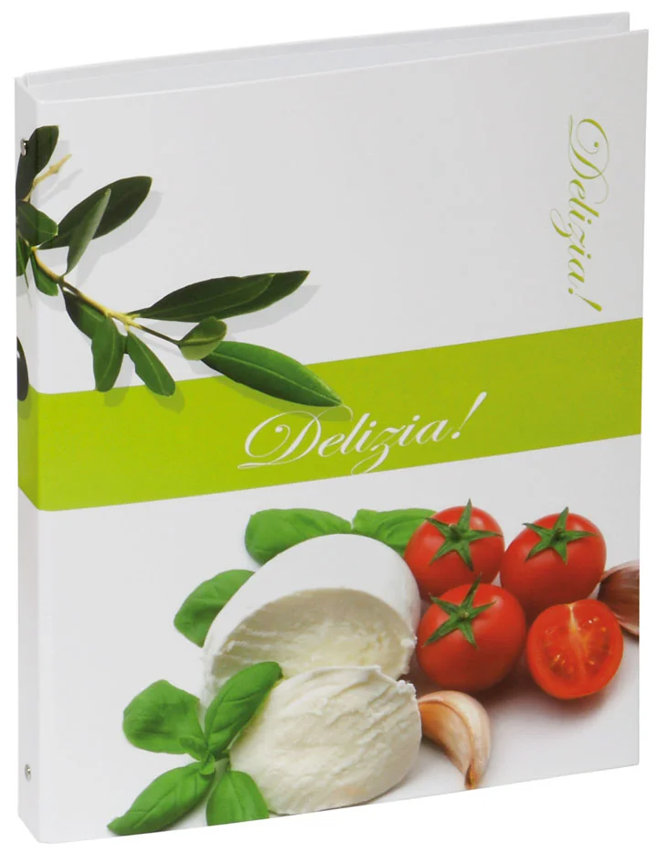 PAGNA Classeur pour recettes de cuisine 'Olive & tomate', A4