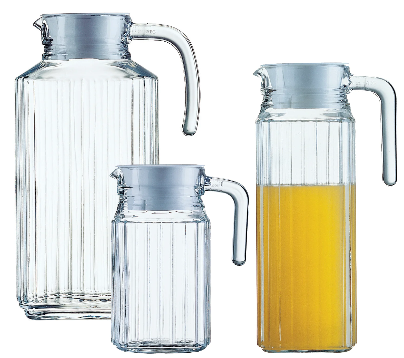 Esmeyer Arcoroc Pichet en verre 'Quadro', 1,1 L