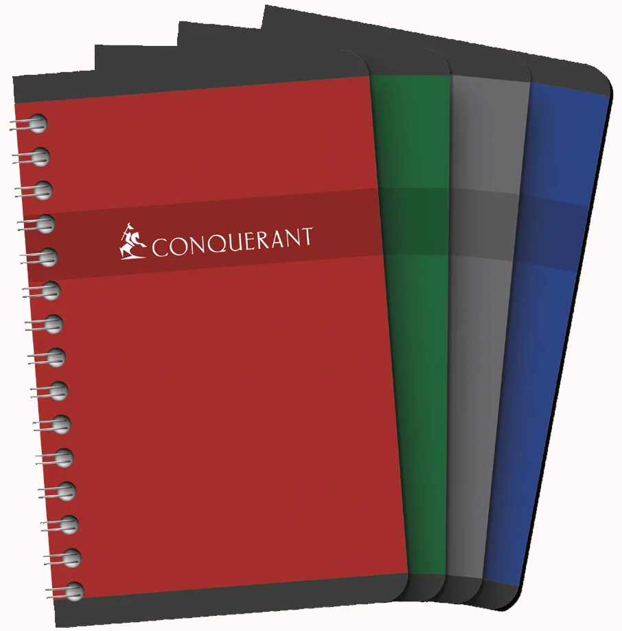 CONQUERANT SEPT Carnet reliure intégrale, 110 x 170 mm