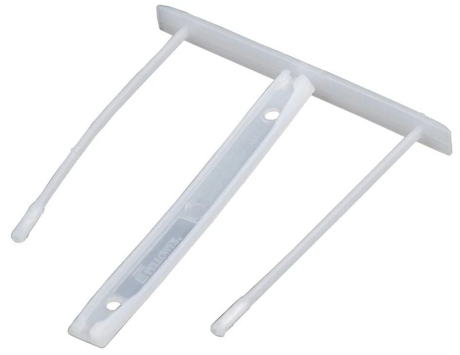 Fellowes Clip de fixation pour archives Bankers Box, Blanche
