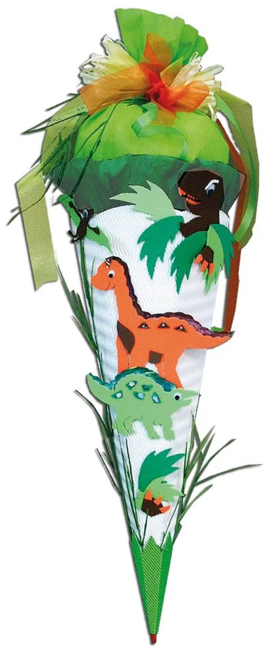 ROTH kit bricolage de cornet surprise 'Dino', 6 angles,68 cm