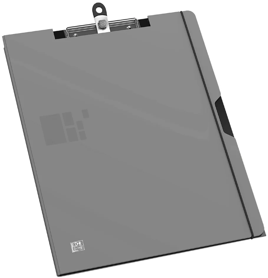 Oxford Porte-bloc double, en PP, gris