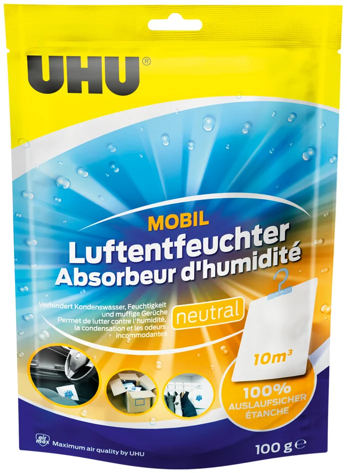 UHU Absorbeur d'humidité mobil, 100 g