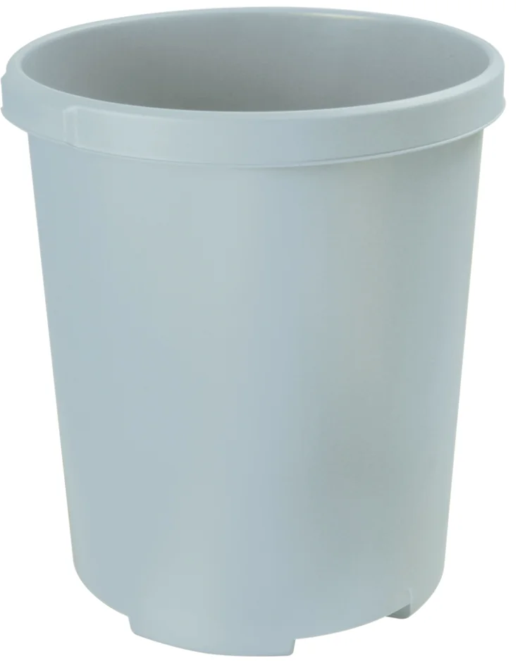 HAN Corbeille à papier KLASSIK XXL, PP, 50 litres,gris clair
