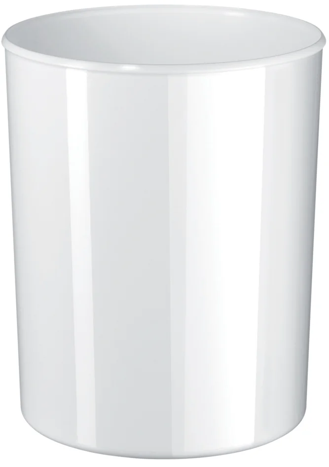 HAN Corbeille à papier i-Line, plastique, 13 litres, blanc