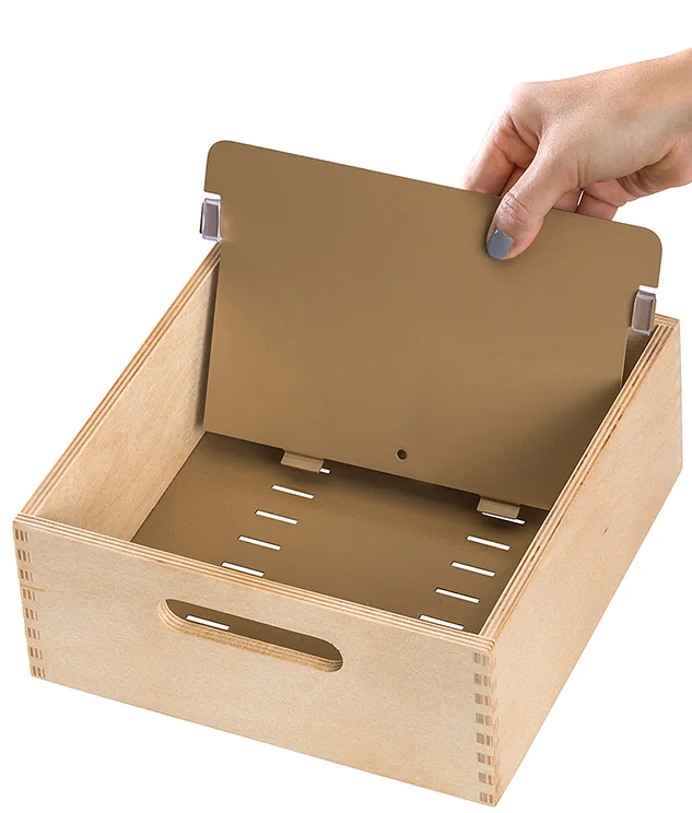 HAN Séparateur pour bacs et boîtes à fiches en bois