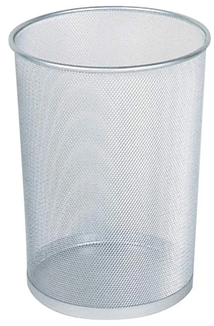 Rubbermaid Corbeille Concept Collection, 19 litres, argent