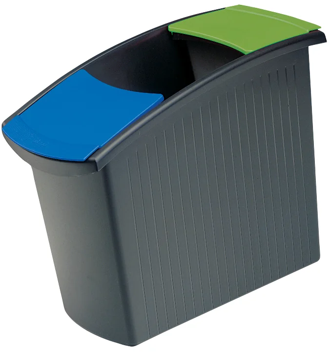 HAN Corbeille à papier MONDO, PP, 18 litres,vert translucide Grand Paris Fournitures HAN Corbeille à papier MONDO, PP, 18 litres,vert translucide – Image 4