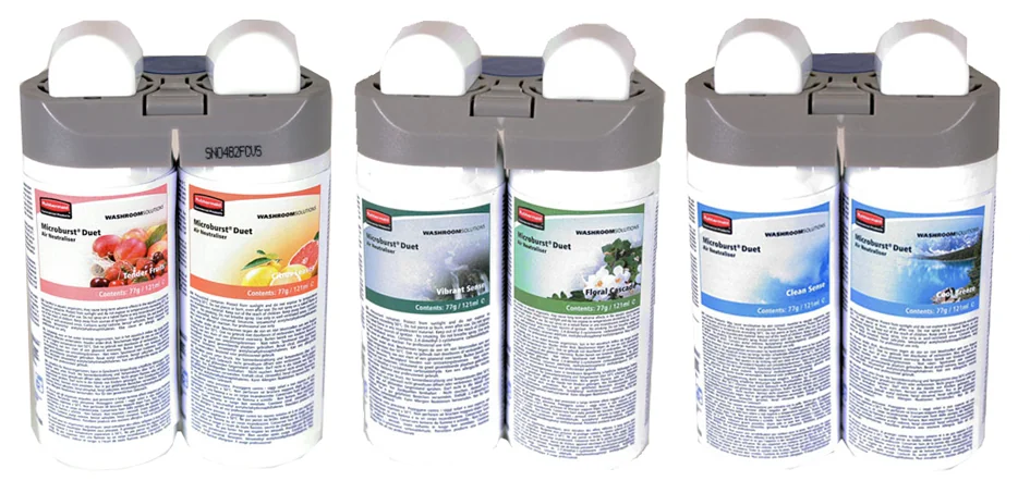 Rubbermaid Désodorisant Microburst Duet 'Tender Fruits'