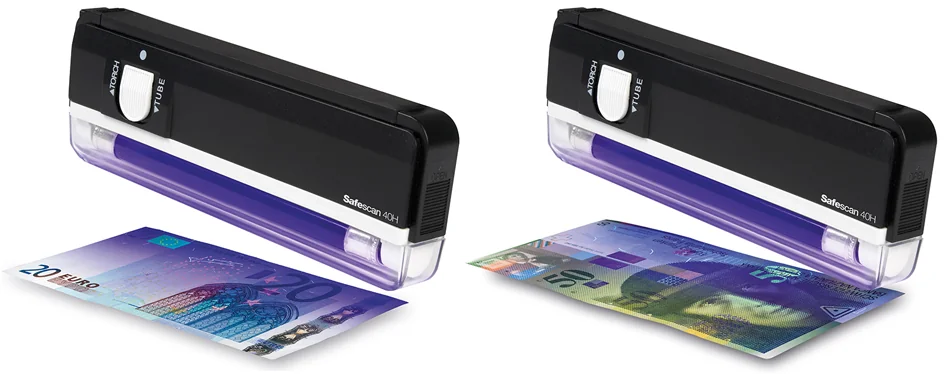 Safescan Détecteur de faux billets 'Safescan 40H', noir