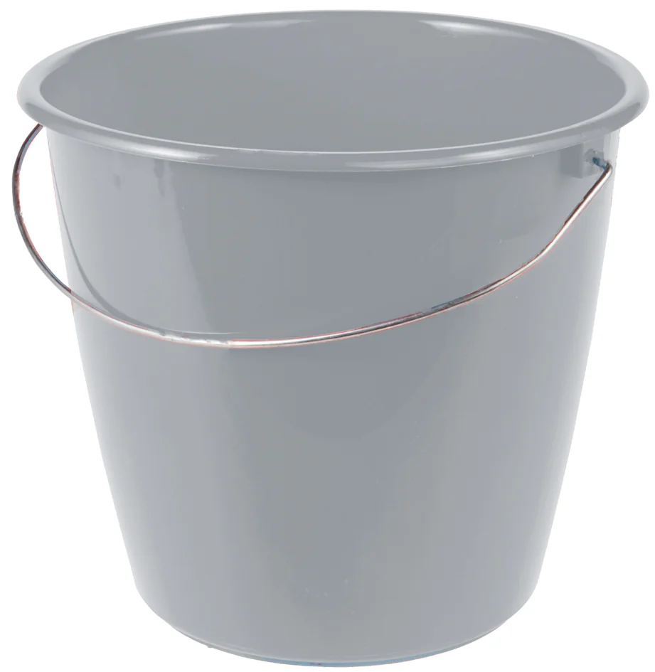keeeper Seau de ménage 'erik', rond, 5 litres, nordic-grey