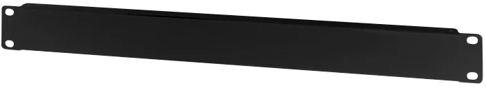 LogiLink Plaque obturatrice 19', 1 U, noir (RAL9005)